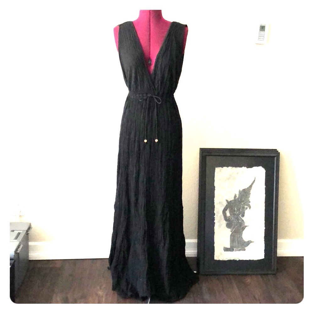 Crinkle Cotton Maxi Dress by French Connection